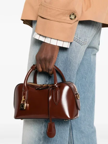 Geantă shopper Stella Mccartney maro