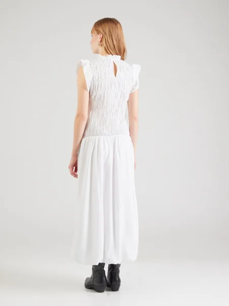 PIECES Rochie PCDEMMIE' alb