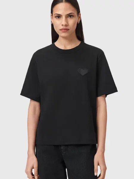 AllSaints tricou din negru