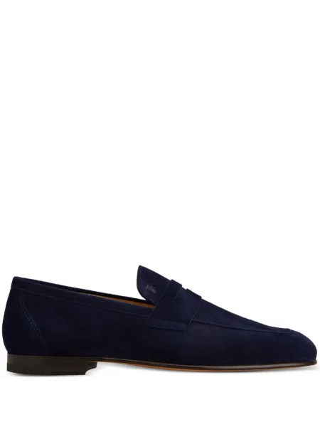 Pantofi loafer Tod's din piele albastru