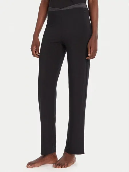 BOSS Spodnie dresowe Sheen czarny