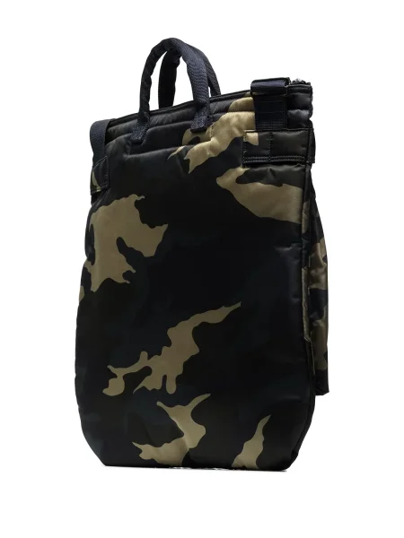 Geantă Porter-yoshida & Co. cu model camuflaj verde