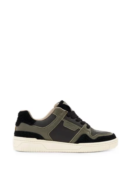 Sneakerși Allsaints din piele negru