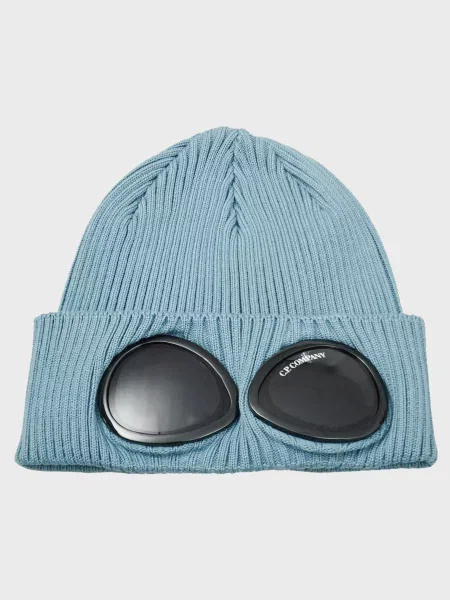 Шапка C.p. Company голубая