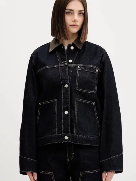 Tommy Jeans Geacă de blugi Chore Bleumarin