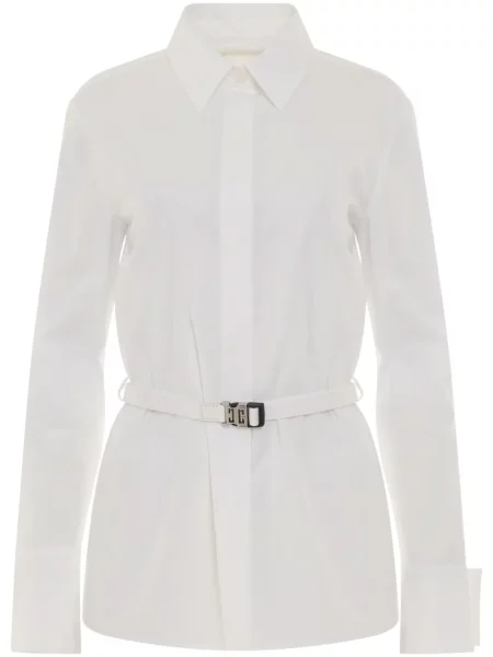 Cămașă Givenchy clasică din poplin alb