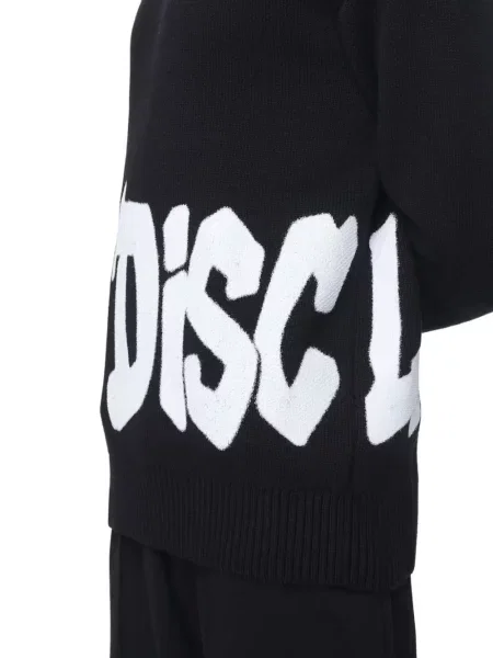 Pulover Disclaimer cu autograf negru