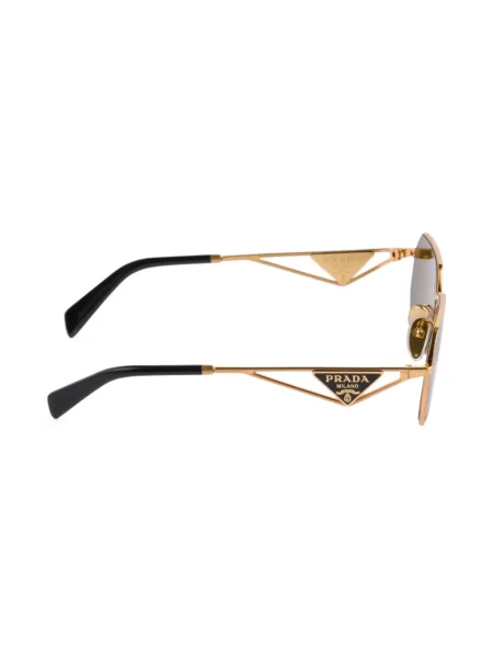 Saulės akiniai Prada Eyewear auksinė
