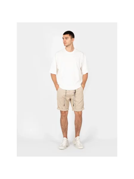 Szorty Xagon Man casual beżowe