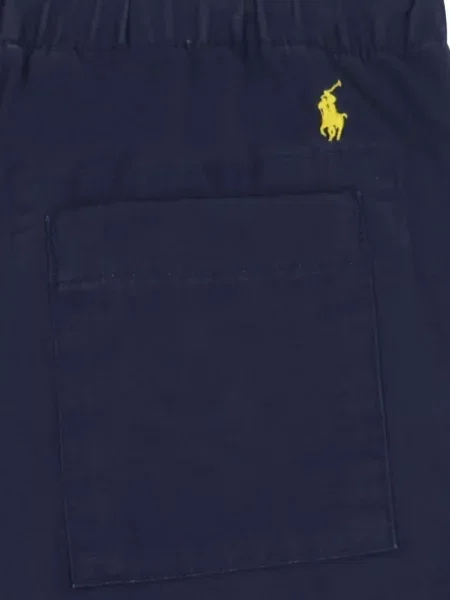Spodnie cargo dziecięce Polo Ralph Lauren niebieskie