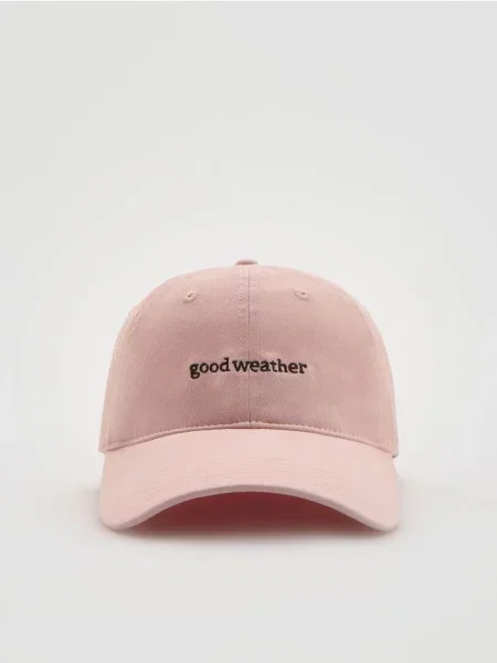 Reserved Șapcă roz-pastel roz