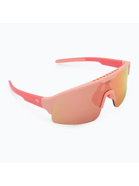 Gyerek napszemüveg GOG Petra matt light pink/pink reflex red. Méret: OS piros