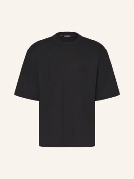Jacquemus Tričko Le Tshirt Rond Carre černá
