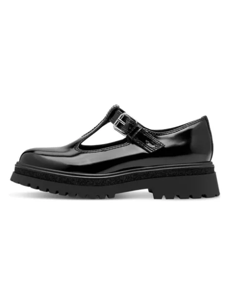 Boty Tamaris polobotky black černé
