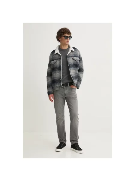 Marc O'Polo sweter z domieszką wełny szary