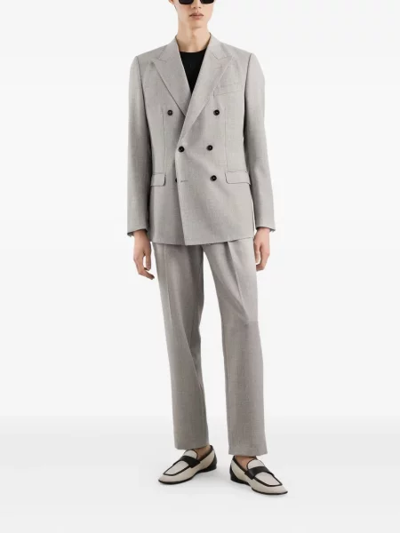 Pantaloni Dolce & Gabbana plisate gri
