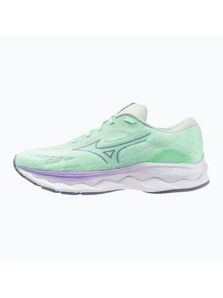 Női Mizuno Wave Serene futócipő neo menta/paisley lila/citadel. Méret: EU zöld