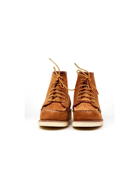Botki Red Wing Shoes skórzane czerwone