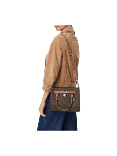 Kabelka Michael Michael Kors hnedá