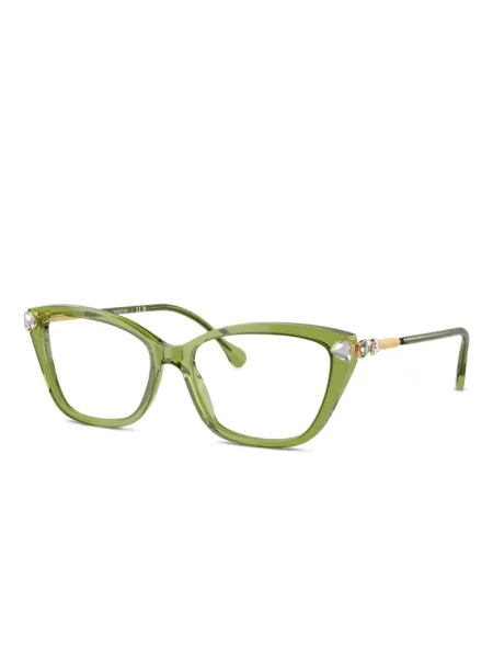 Слънчеви очила Swarovski Eyewear зелено