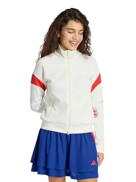 Geacă Adidas Sportswear alb
