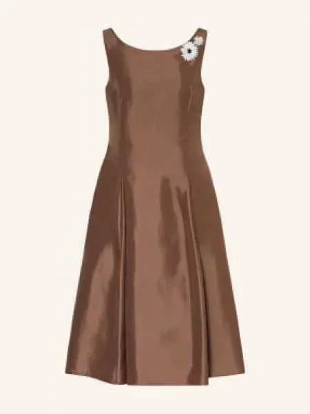 Vera Mont Sukienka Koktajlowa braun brązowa