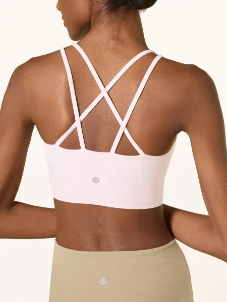 Lululemon Sportovní Podprsenka Like A Cloud světle růžová