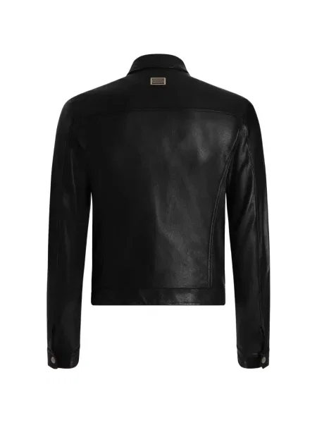 Geanta de piele Dolce & Gabbana negru
