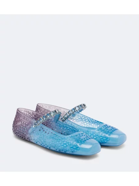 Balerini Jimmy Choo albastru