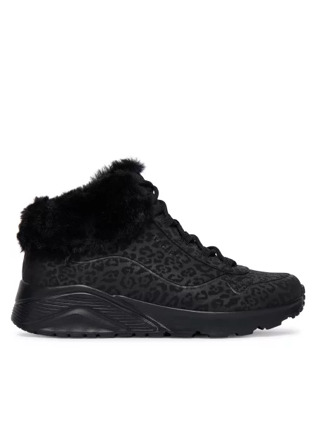 Skechers Gležnjarji Uno Lite BBK črna
