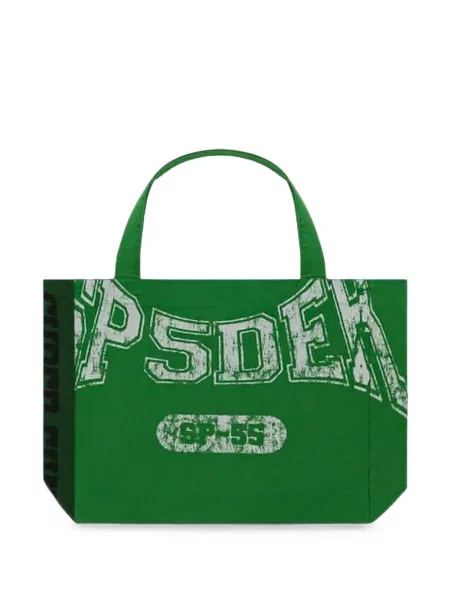 Geantă Sp5der cu imagine verde