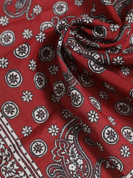 Шал Dolce & Gabbana с принт с пейсли десен червено