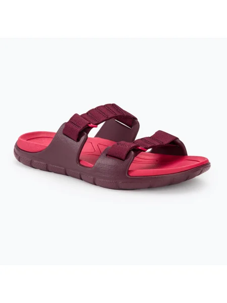 Дамски чехли Lizard Way Slide zinfandel red/virtual pink червено