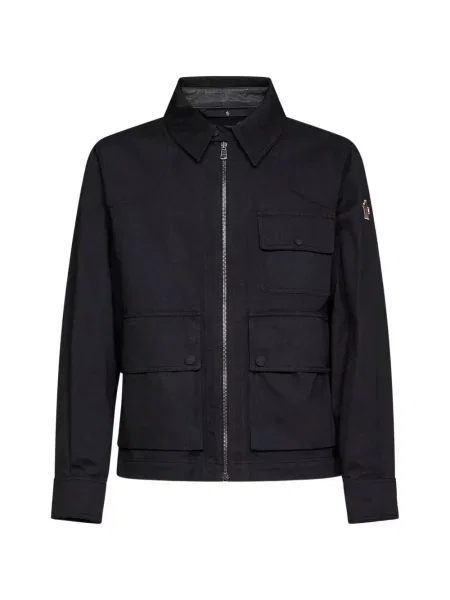 Geacă Moncler Grenoble cu autograf negru