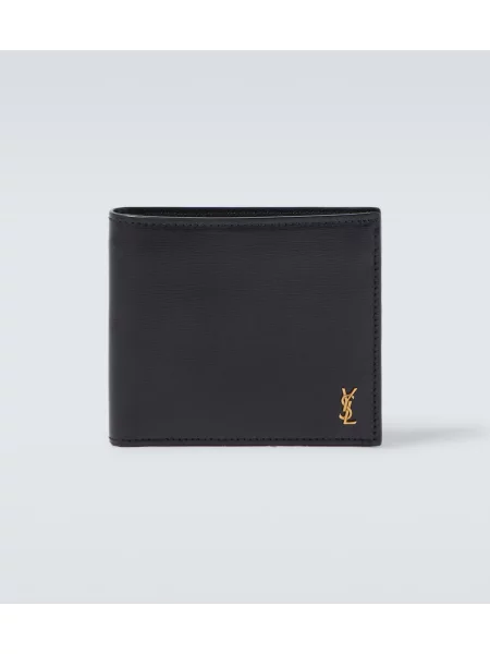 Portofel Saint Laurent din piele negru