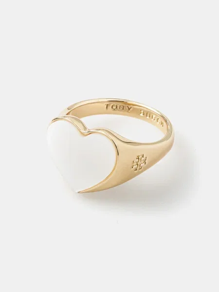 Tory Burch inel Heart Signet