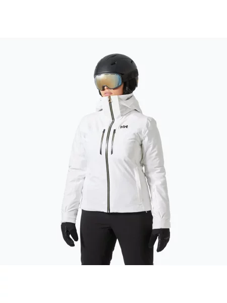Geacă de schi pentru femei Helly Hansen Alphelia Lifaloft white alb