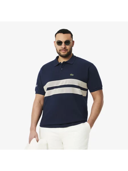 Lacoste Koszulka Polo French Made Classic Fit niebieski
