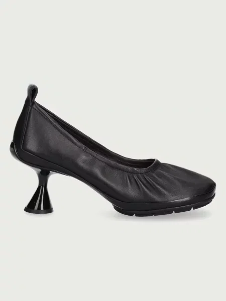 Camper pantofi cu stiletto din piele Right Left negru