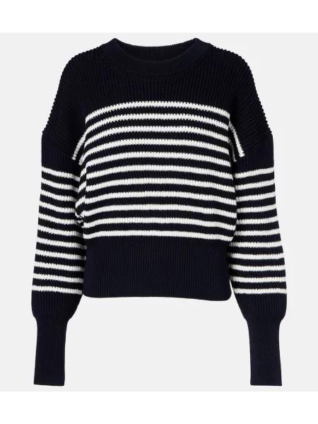 Pulover Altuzarra cu dungi albastru