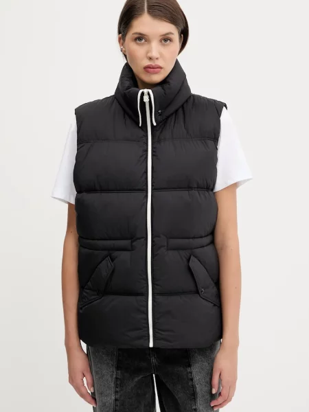 HUGO bezrękawnik zimowy czarny