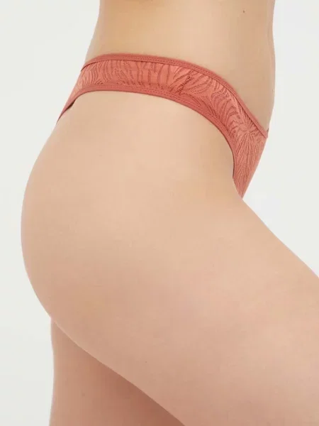Calvin Klein Underwear Tanga oranžové
