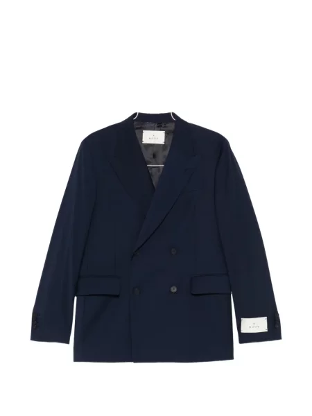 Costum Manuel Ritz cu două rânduri de nasturi albastru