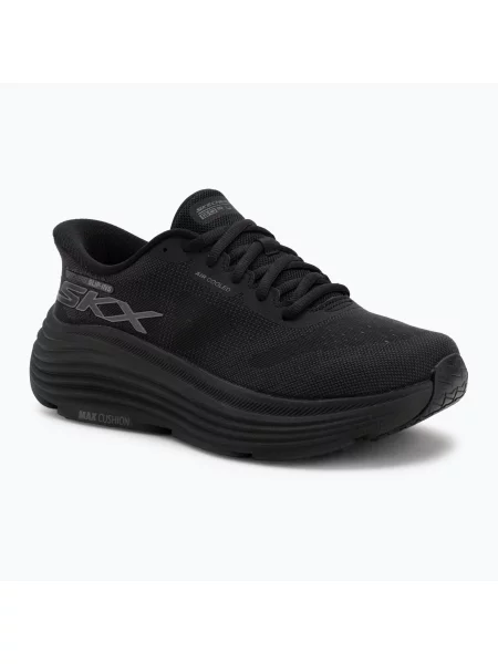 Дамски обувки за бягане SKECHERS Max Cushioning Endeavour Hallandale black черно