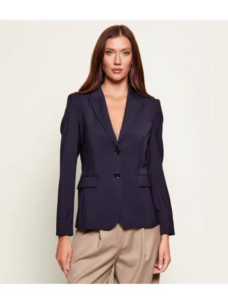 BOSS BLACK de lână sacou juleah negru