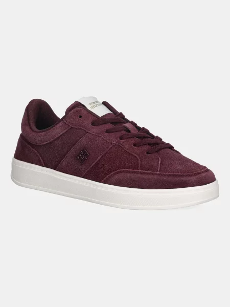 Tommy Hilfiger Semišové tenisky TH HERITAGE COURT SNEAKER SUEDE
