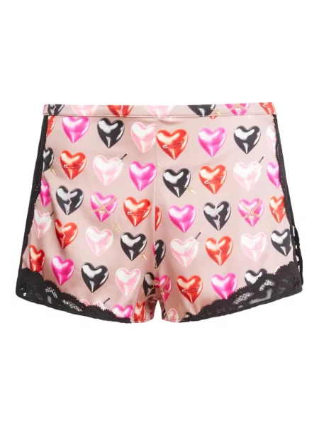 Pantaloni scurți Fleur Du Mal din dantelă roz
