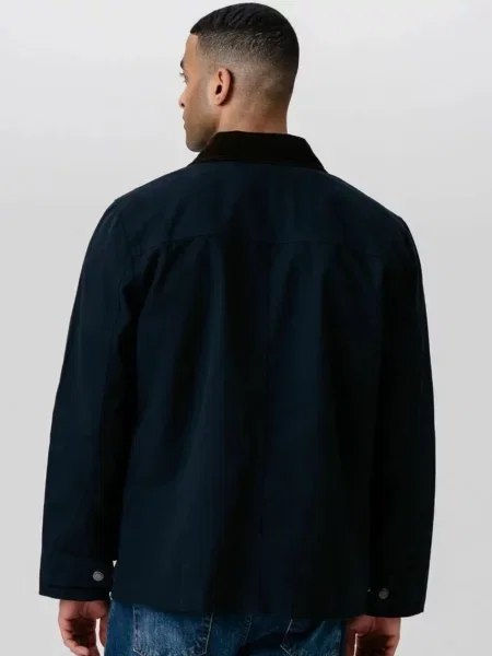 TEESHOPPEN Geacă de primăvară-toamnă Twill Jacket bleumarin