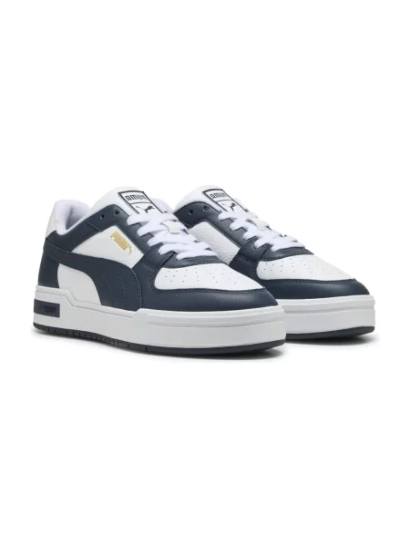 Sneakersy Puma skórzane klasyczne niebieskie