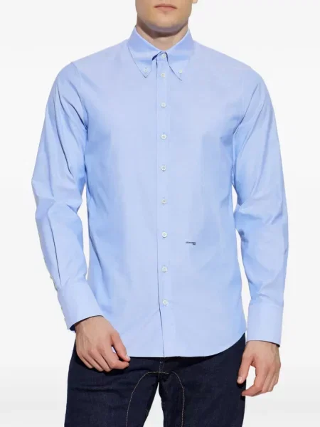 Lung cămașă Dsquared2 albastru